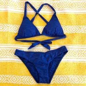 Hurley ruched bikini